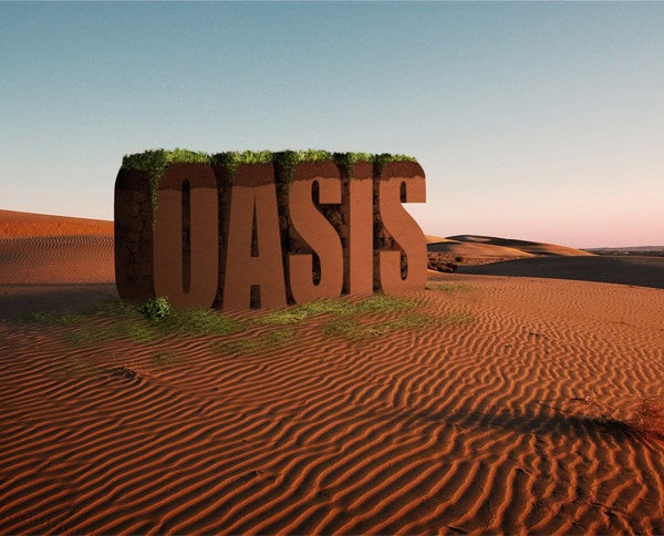 Create a 3D Text Scene Using Photoshop