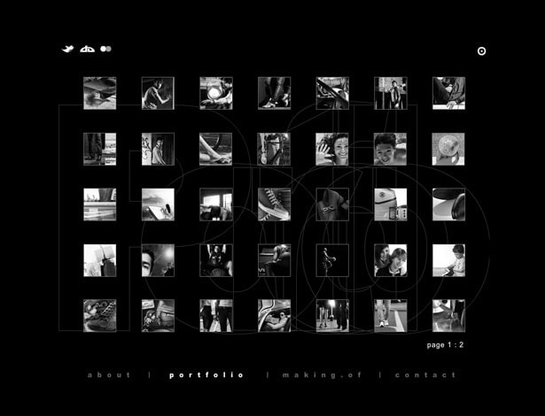 Showcase of Photography Portfolio Websites