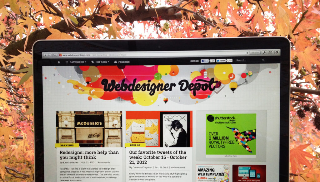 WebdesignerDepot redesigned!