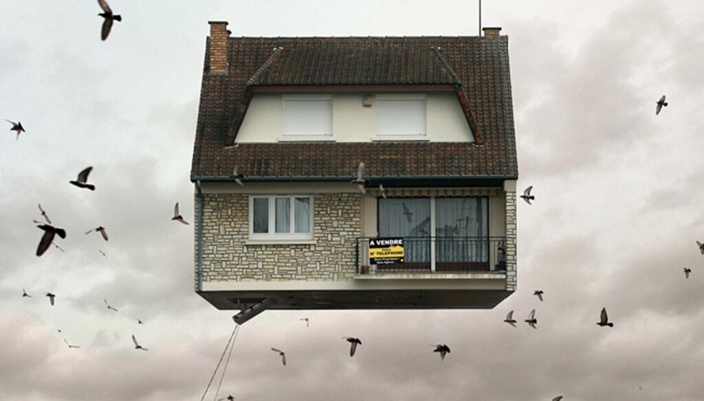 The incredible flying houses of Laurent Chehere