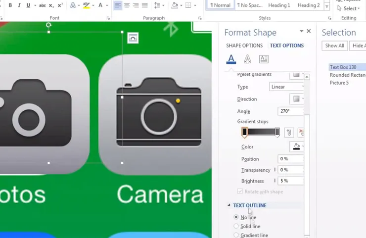 Was iOS7 designed in Microsoft Word?