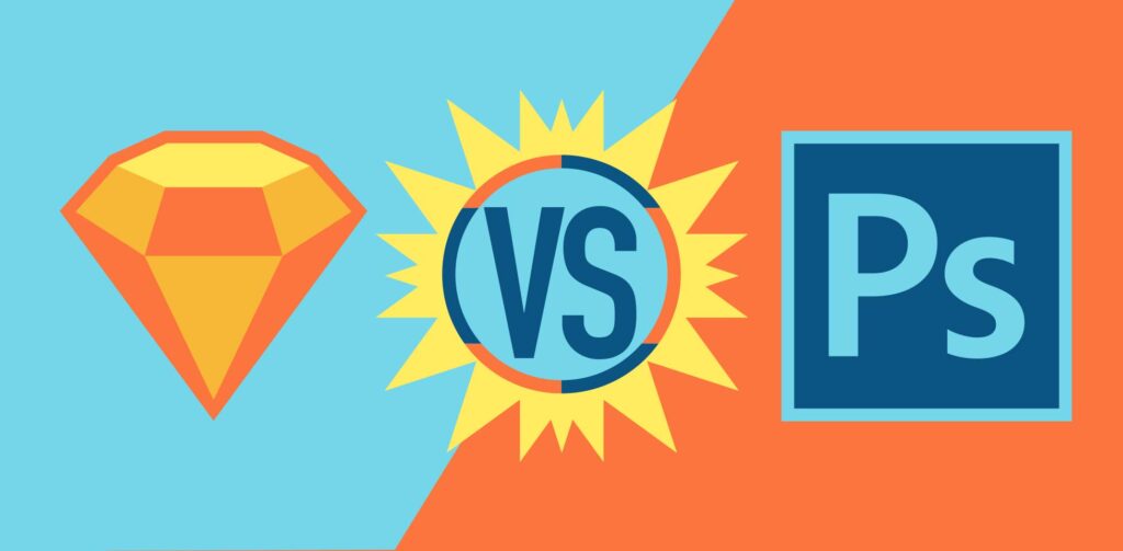 Infographic: Sketch vs Photoshop