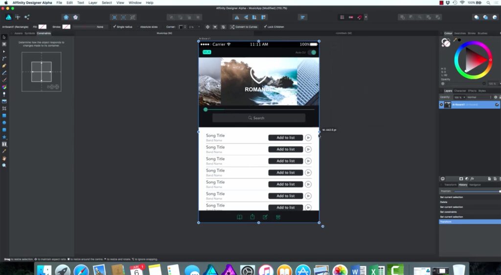 Affinity Designer unveils cool new features