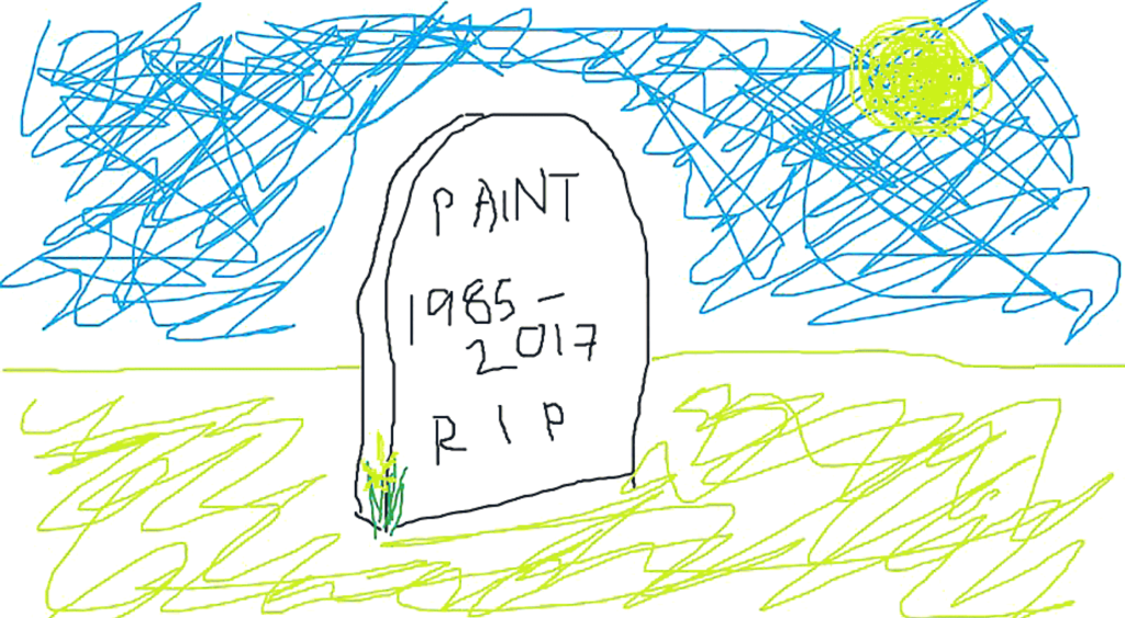 RIP MS Paint, You Will be Missed