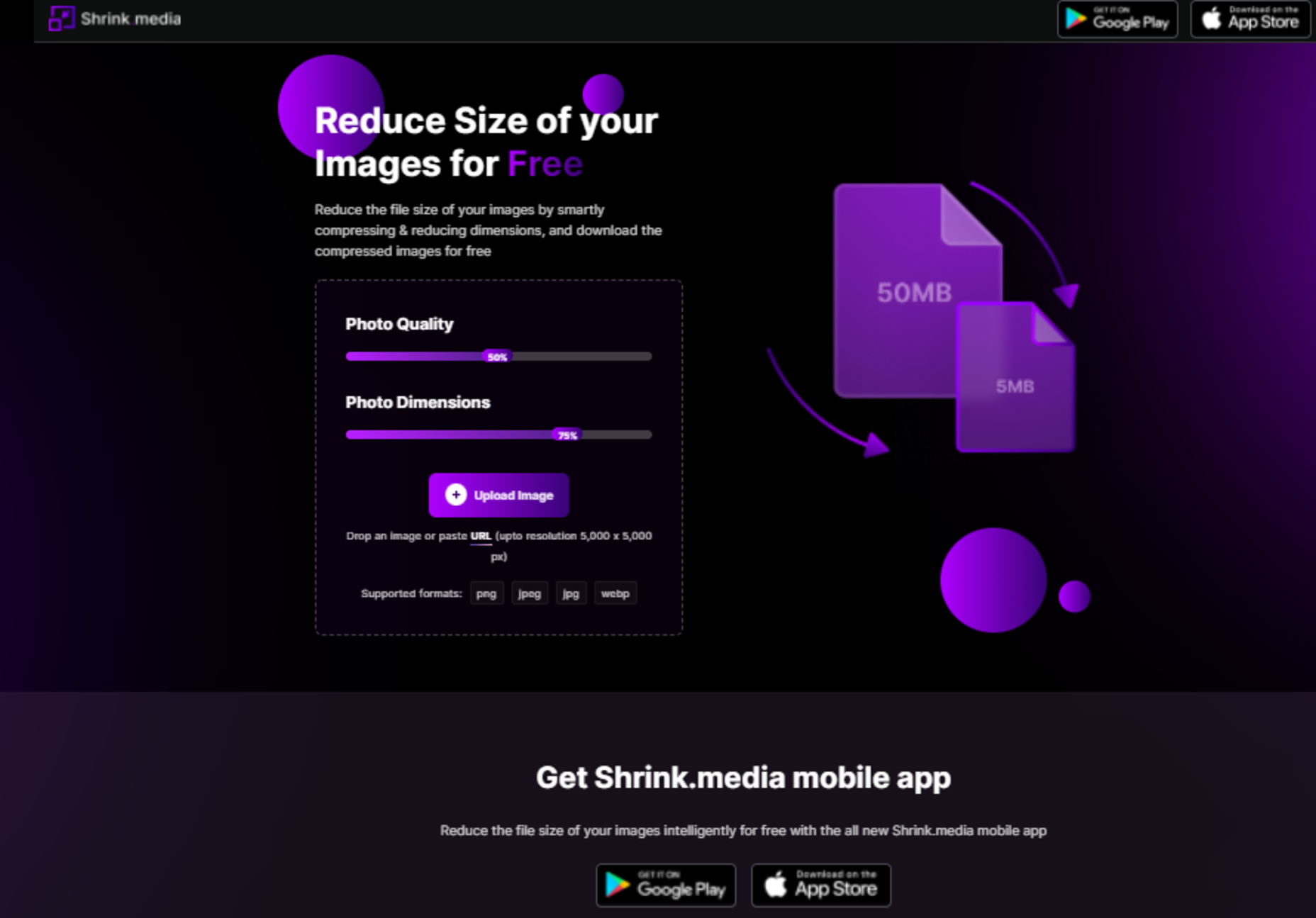 shrink app
