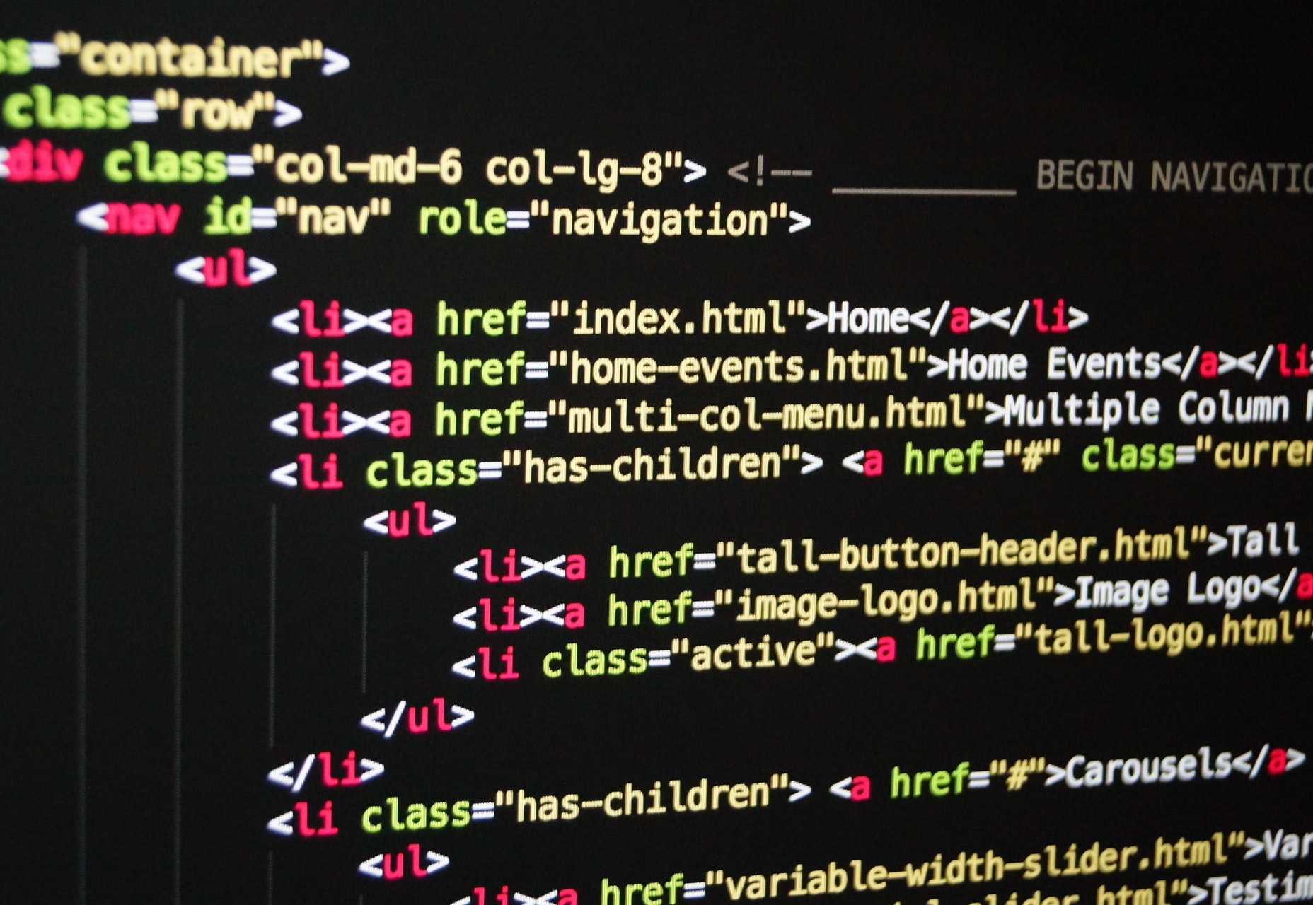 html starter template