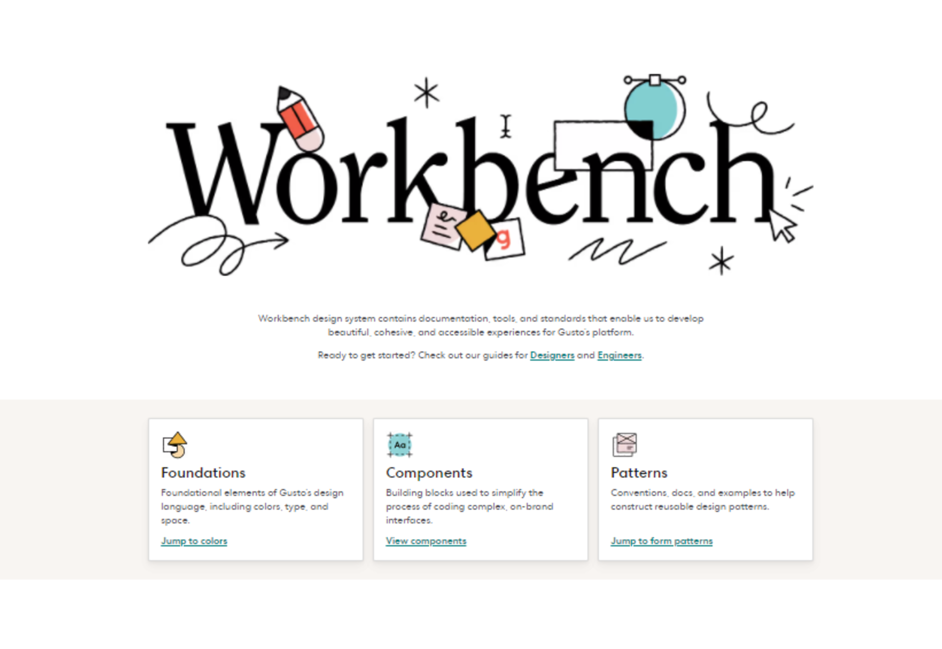 workbench design system