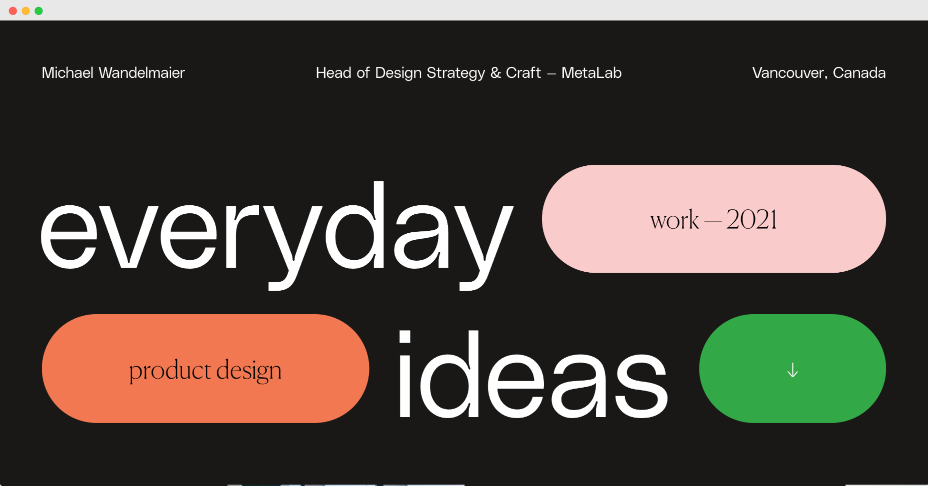 minimal design