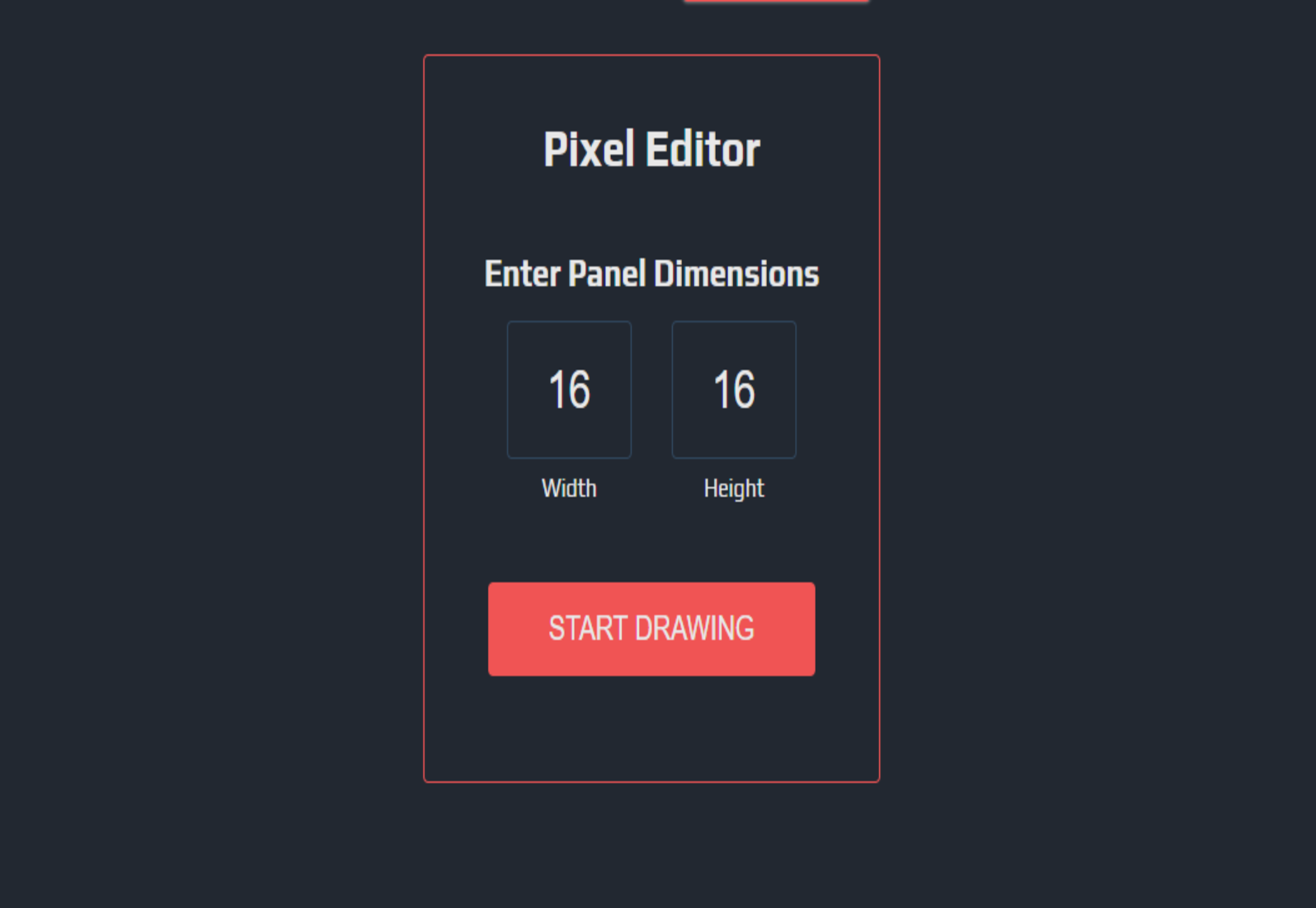 pixel editor