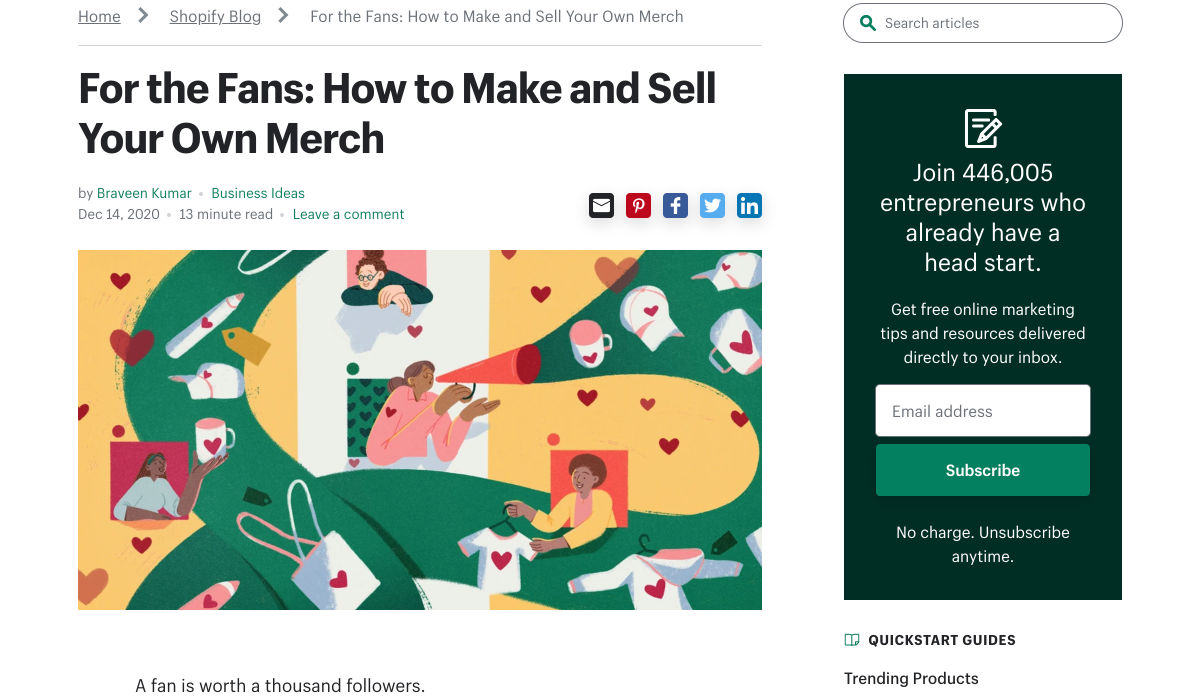 merch
