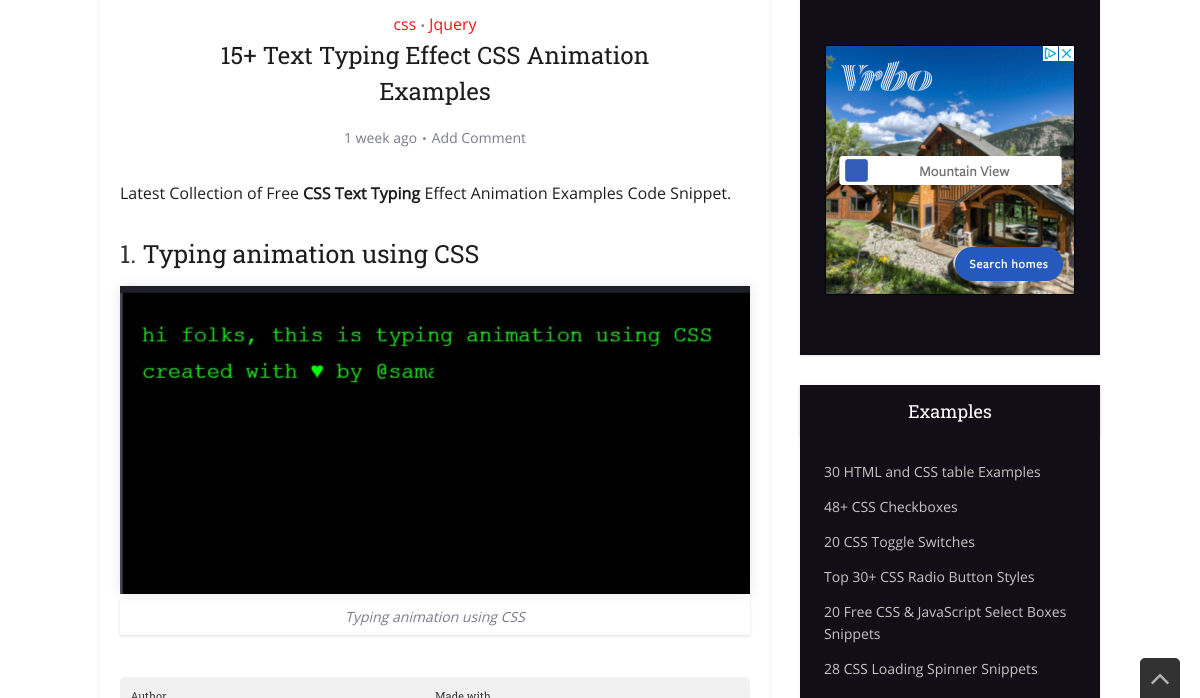 typing