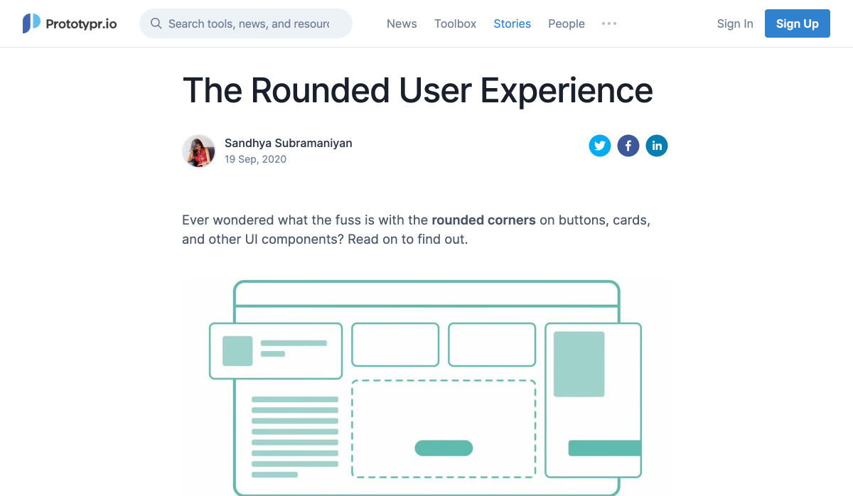 rounded