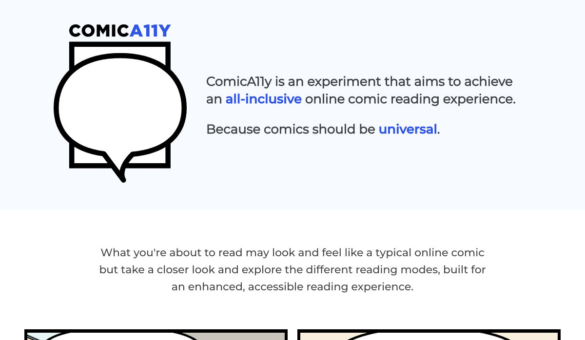 comically