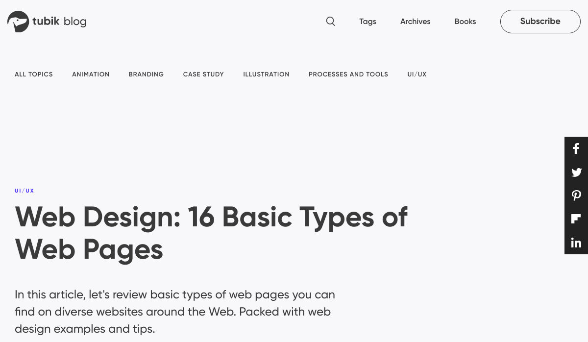 webpages