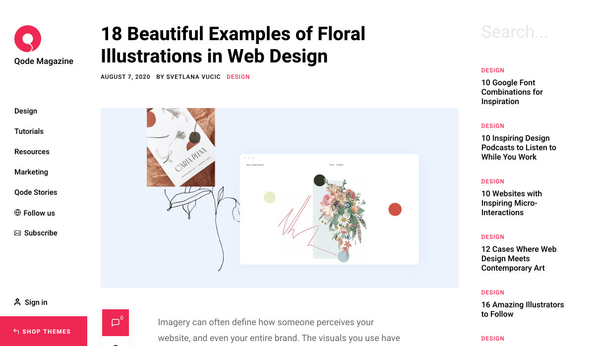 floral