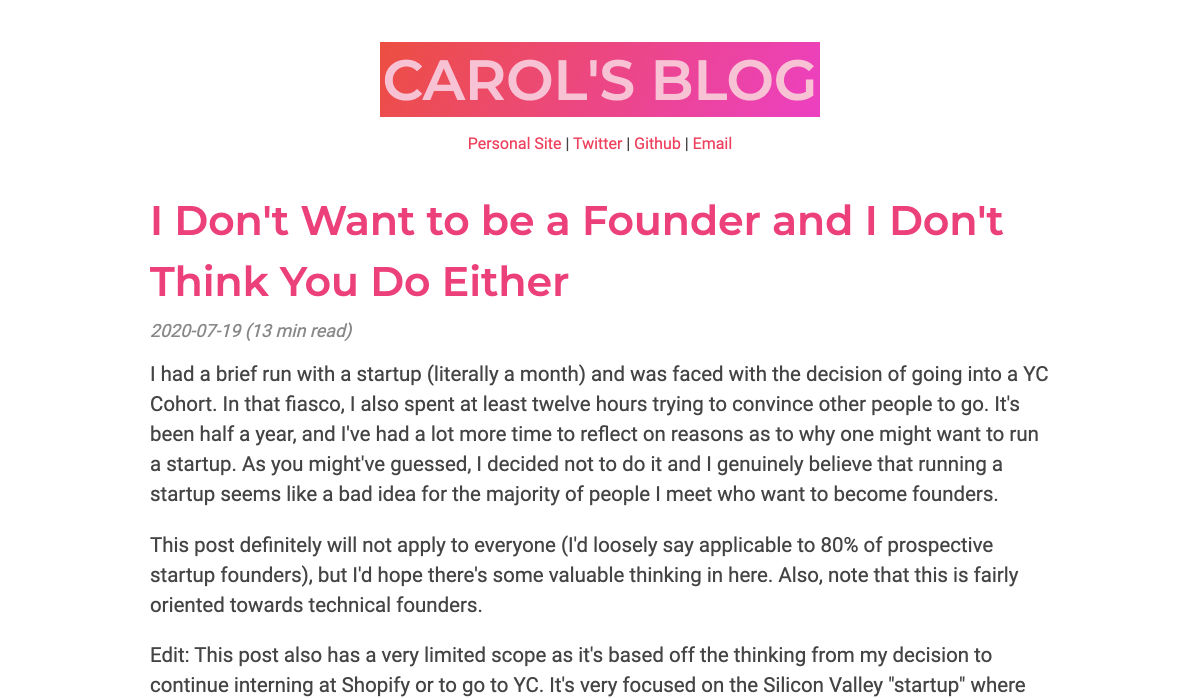 founder