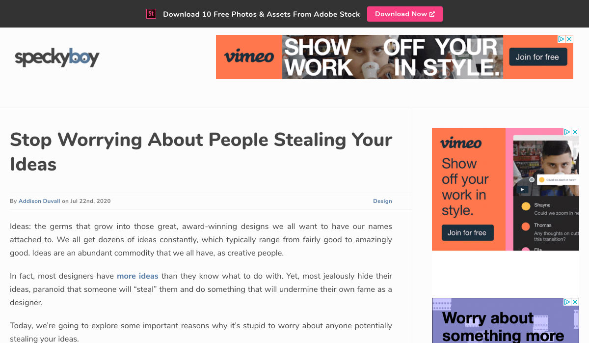 stealing