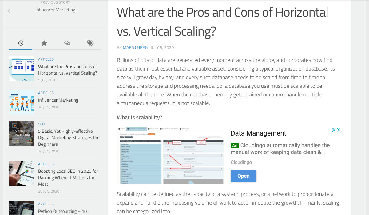 scaling