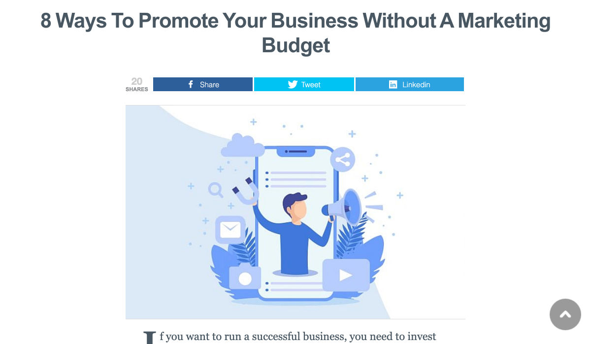 promote