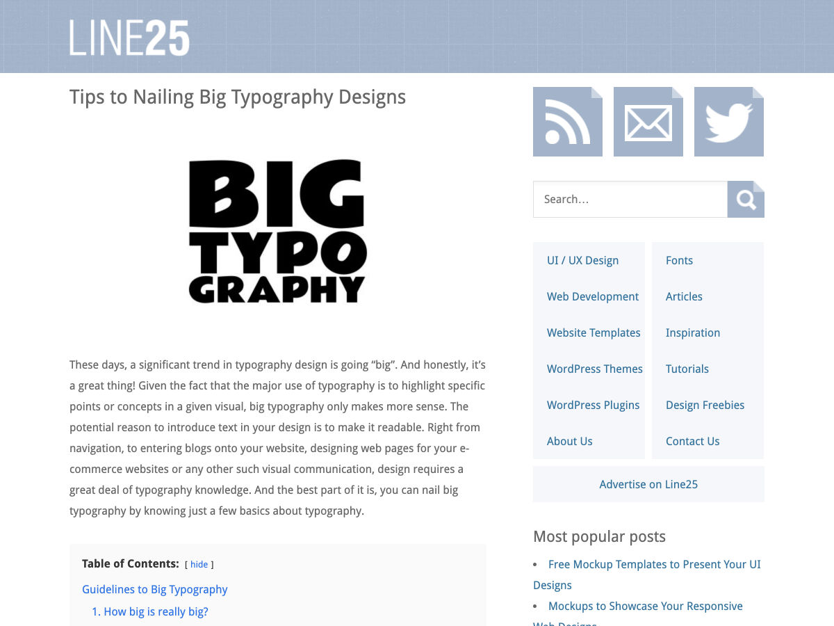 bigtypography