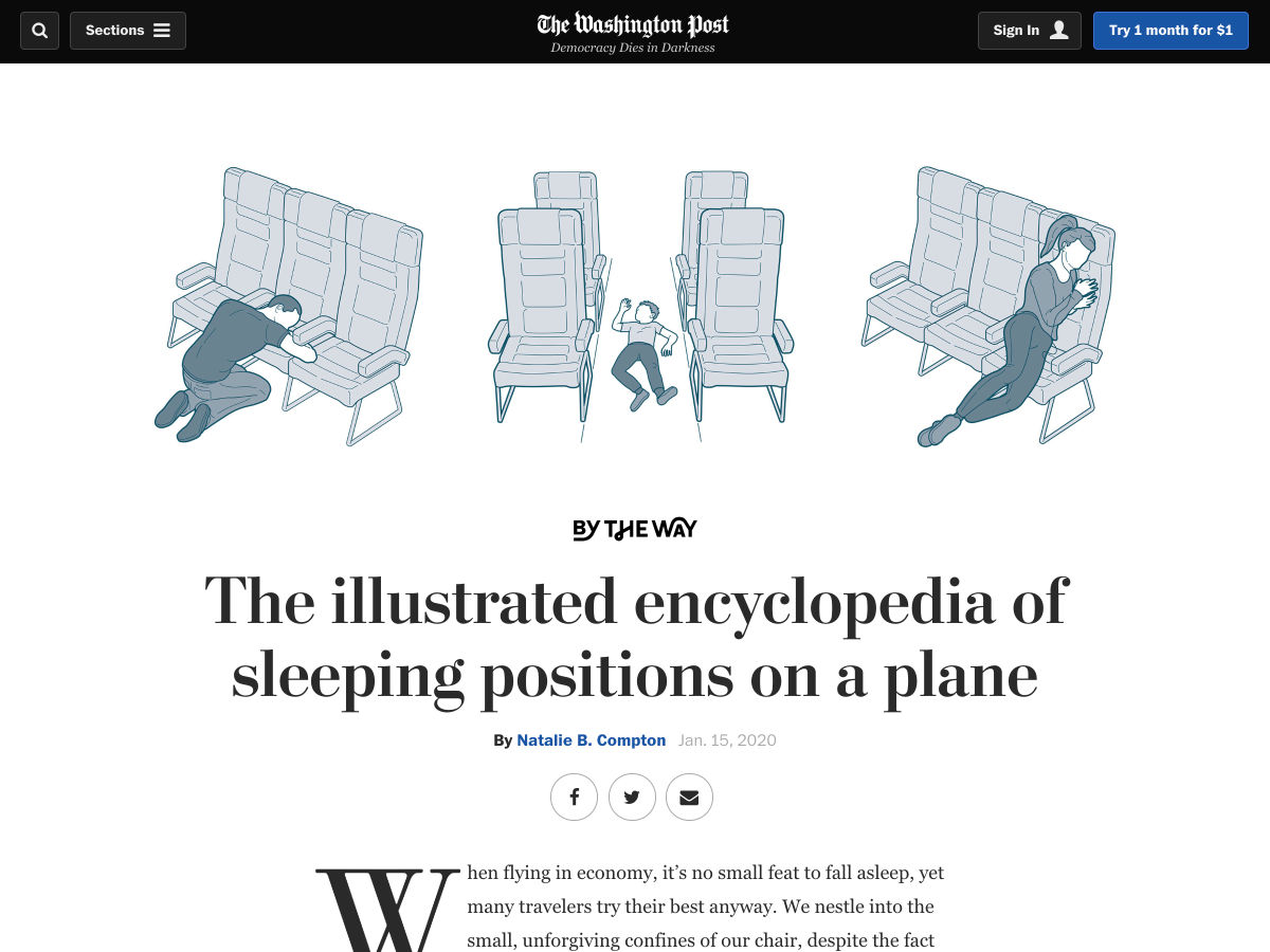 sleeping