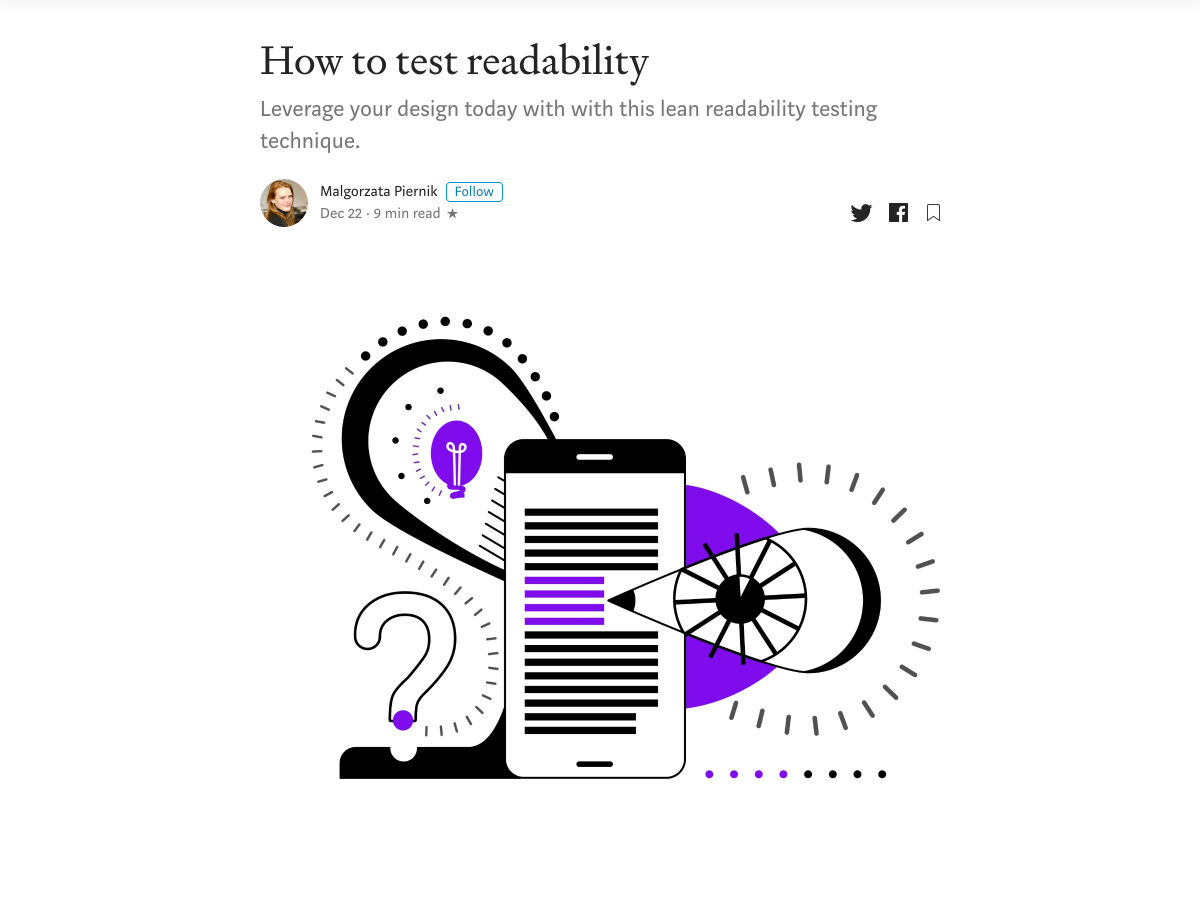 readability