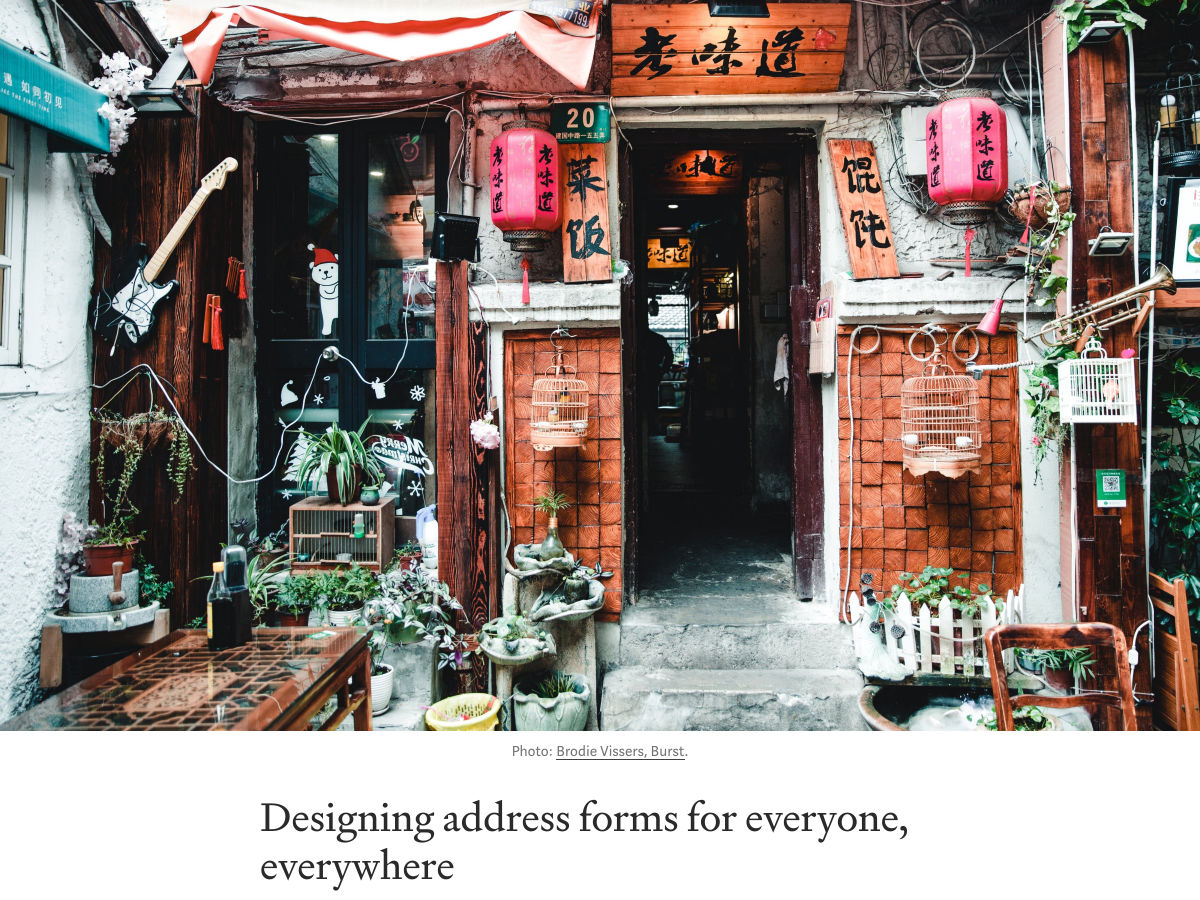 address