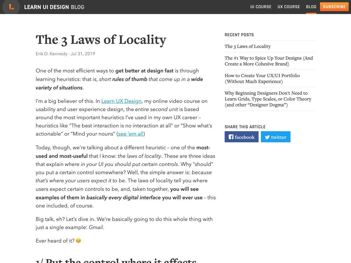 locality
