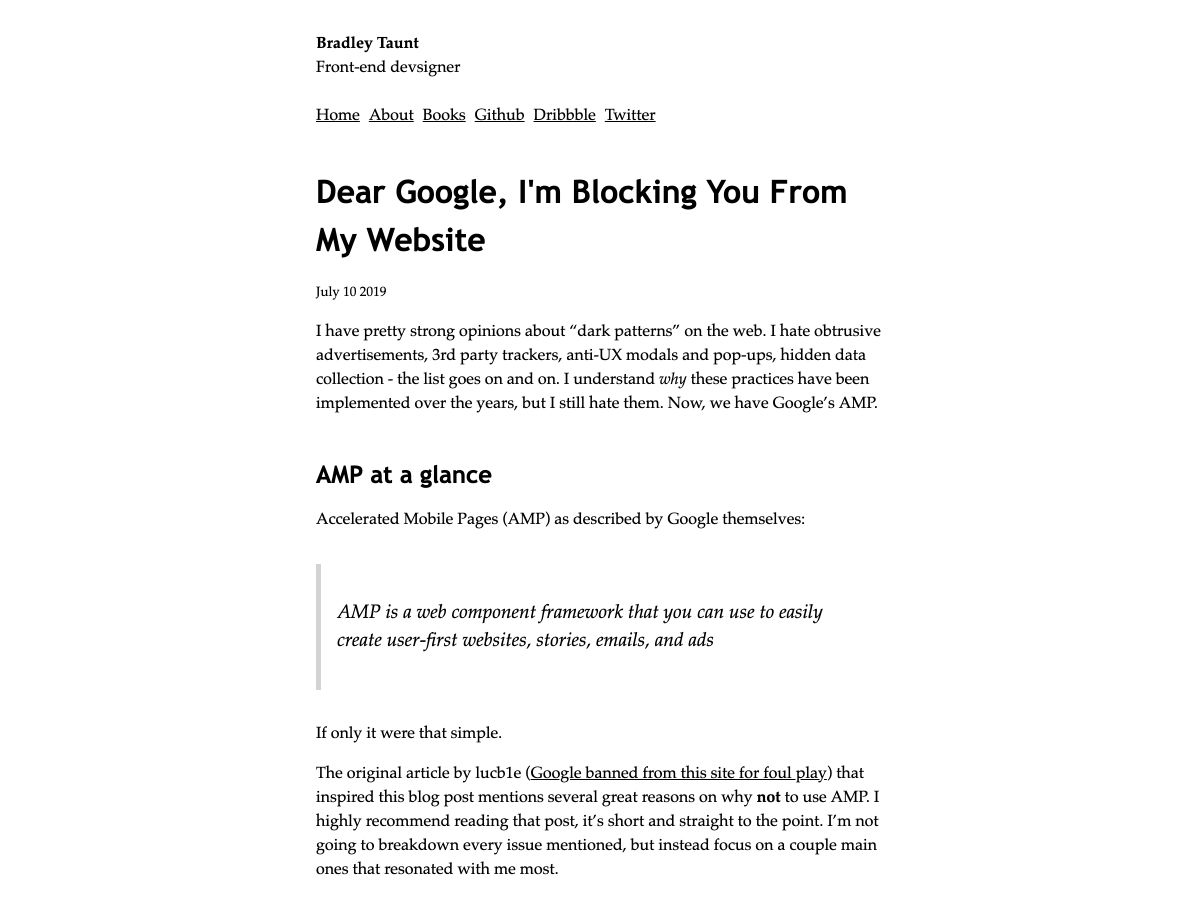 blocking