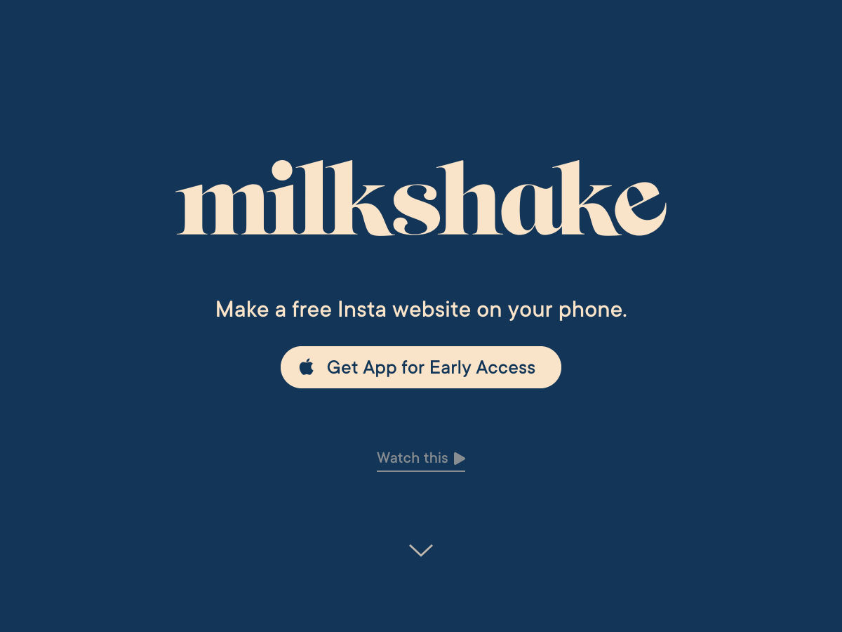 milkshake