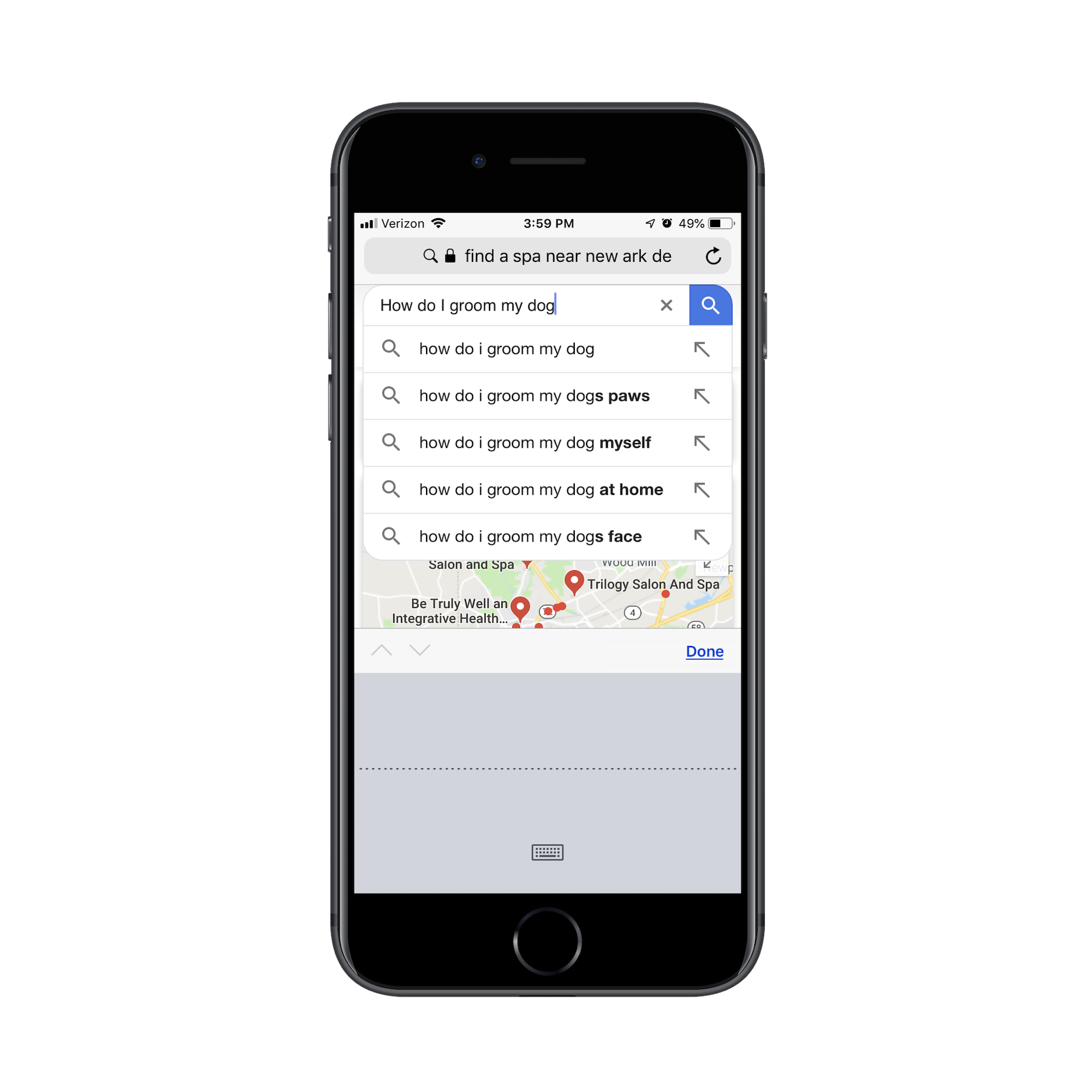 Search for Grooming Tip 1