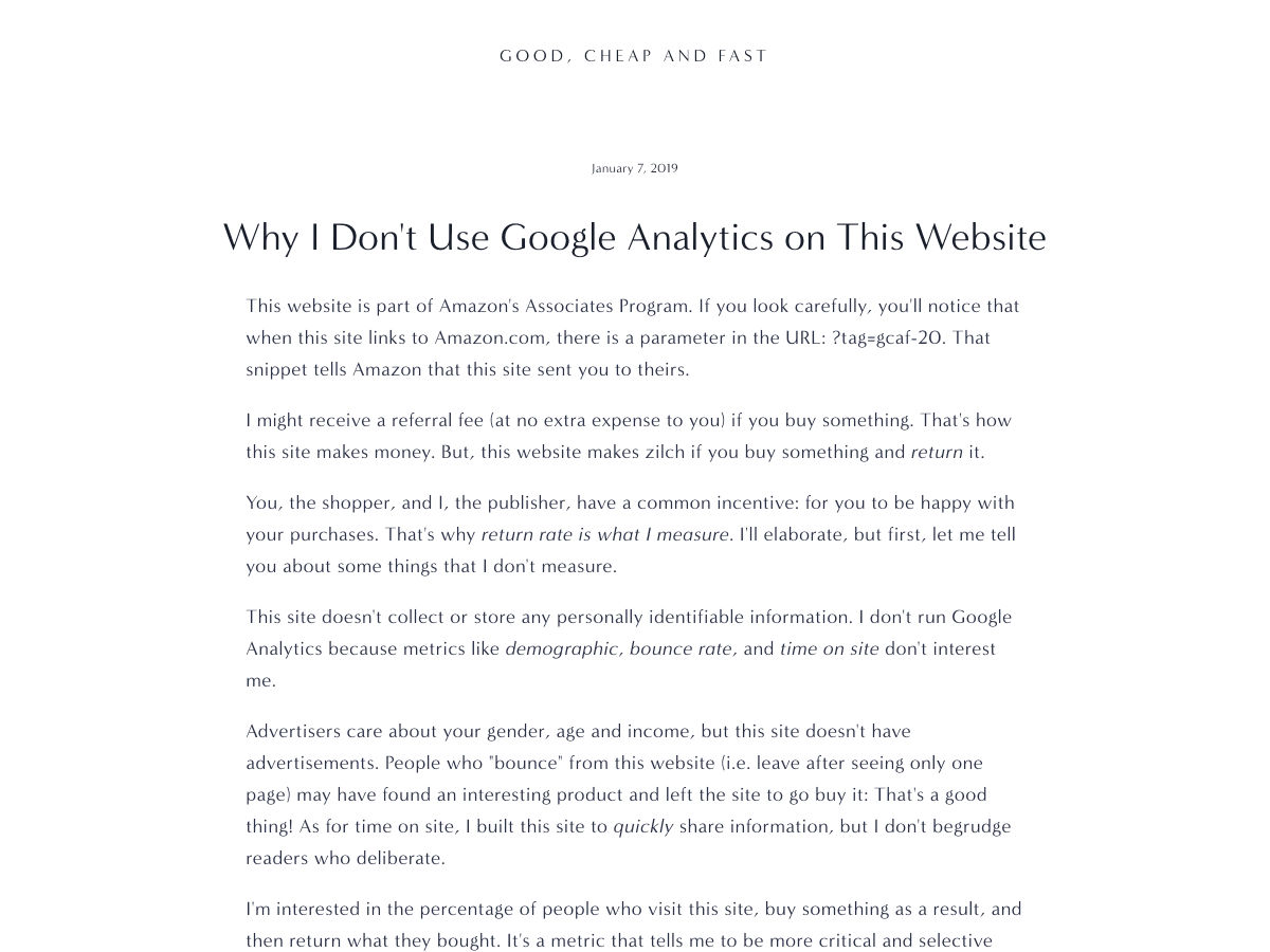 analytics 6