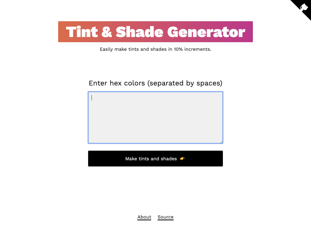 tint