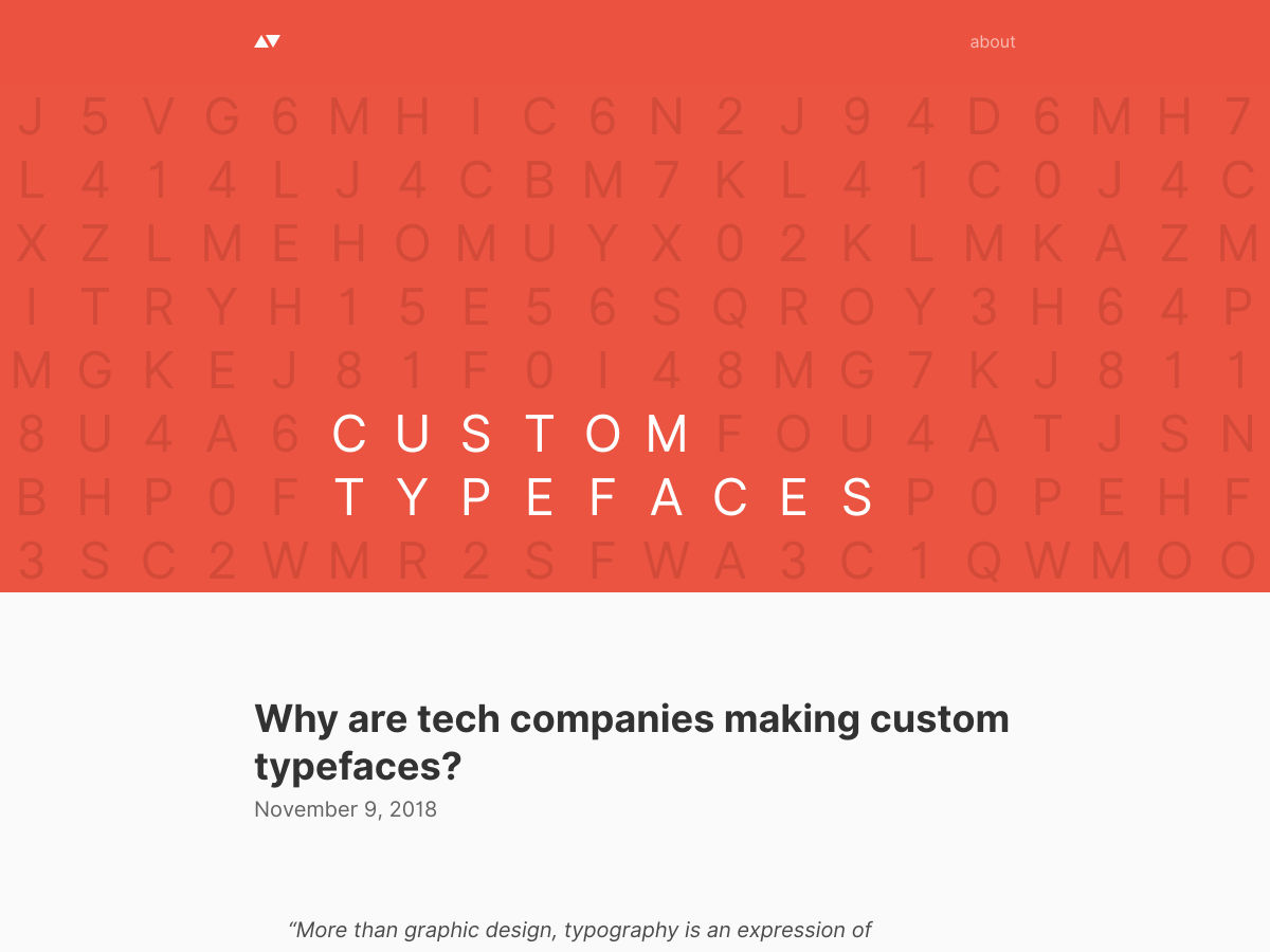 typefaces 1