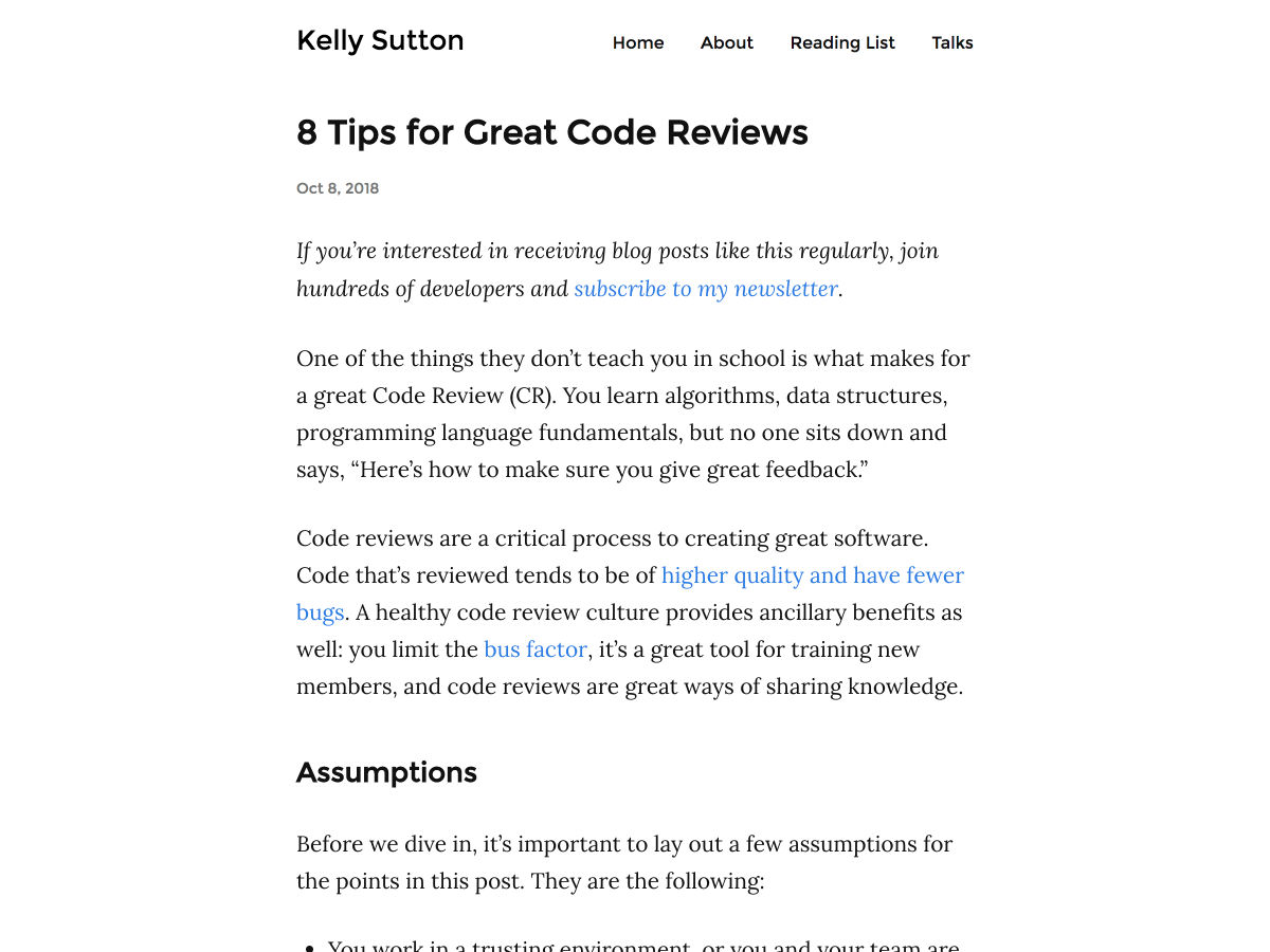 codereviews