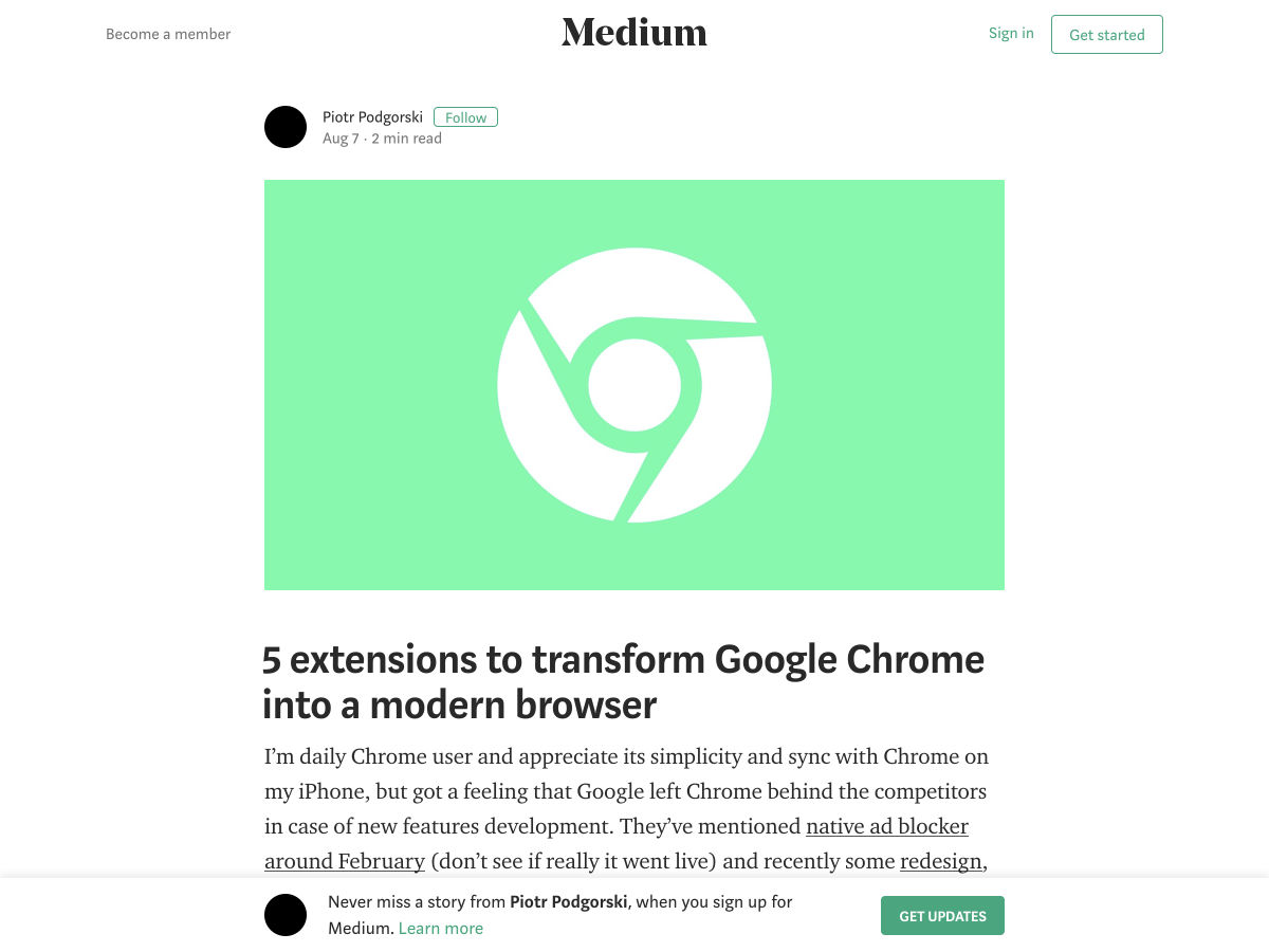 chrome 4