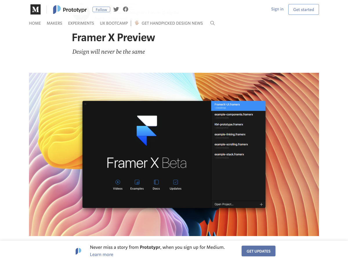 framer 3
