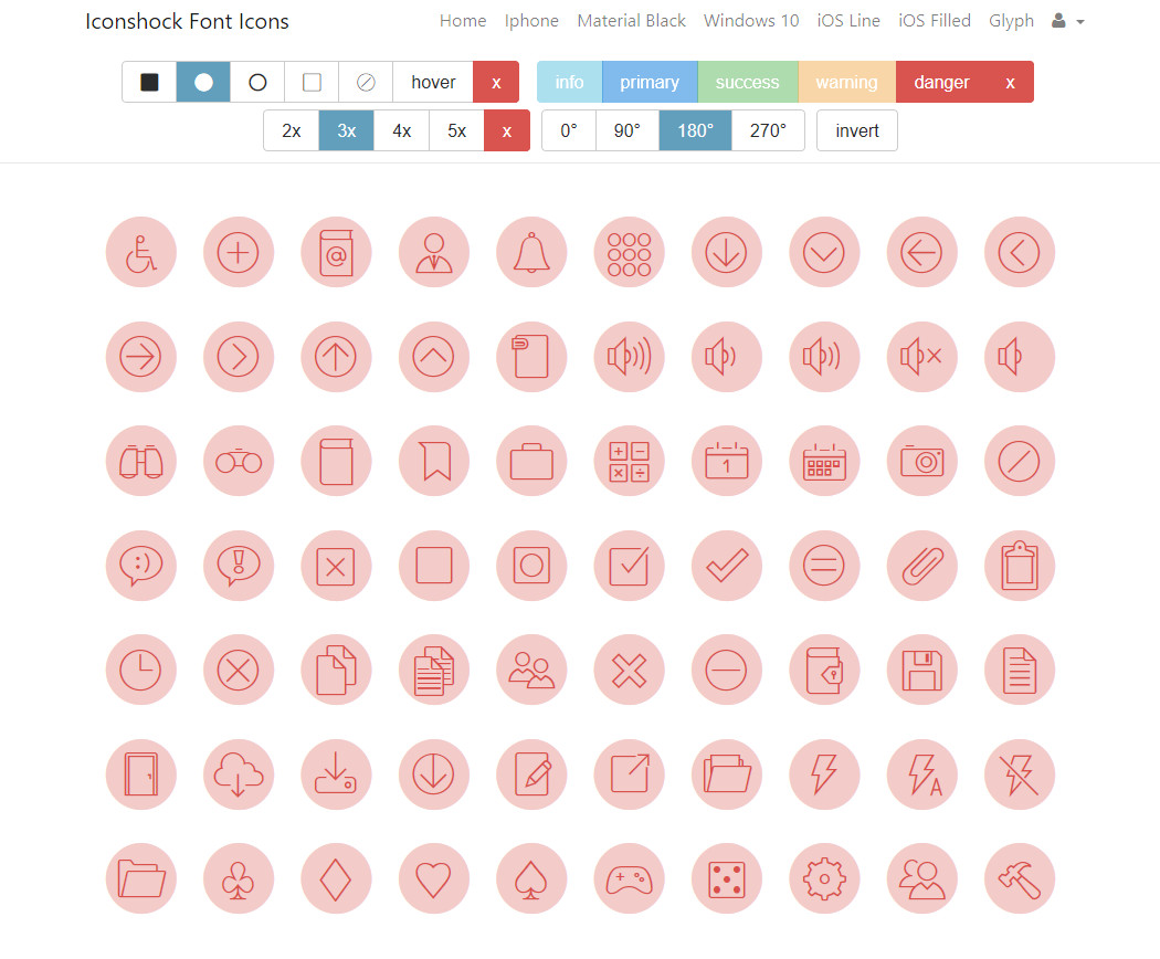 iconfont images