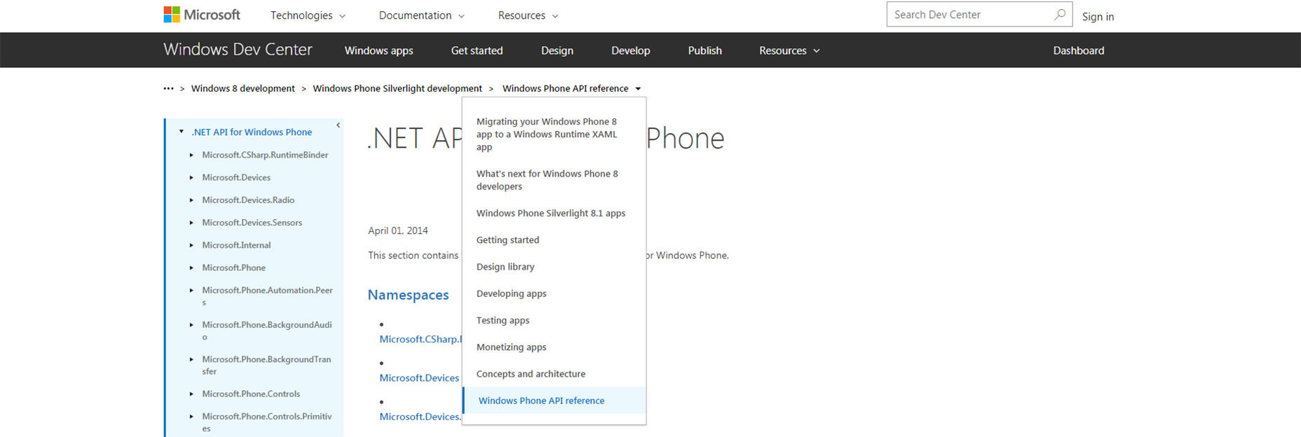 03-windows-msdn-dropdown-breadcrumbs