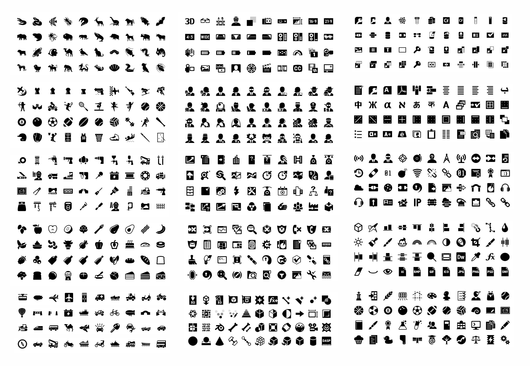 Humongous 80k iPhone Icons Set