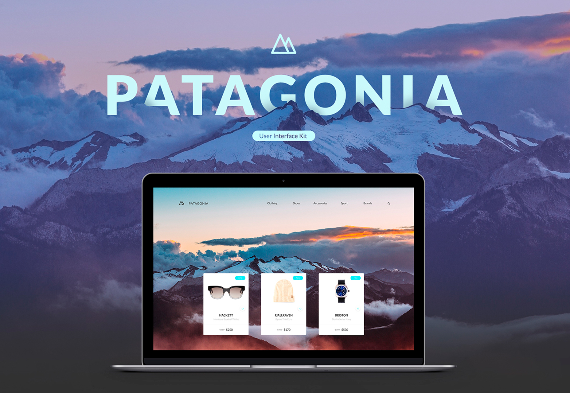 Patagonia: Modern ECommerce Website UI Kit