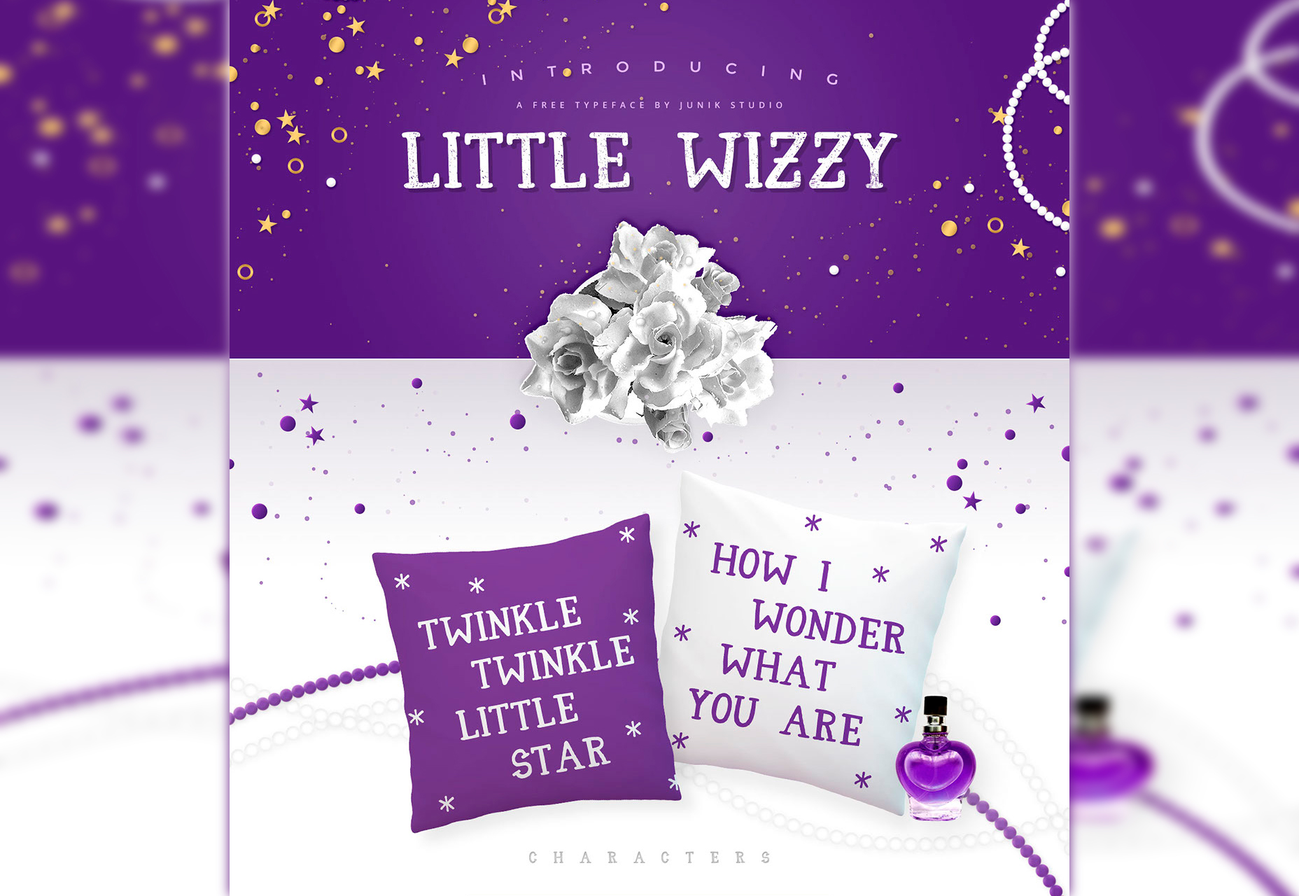 Little Wizzy: Fairy-like Sans Typeface