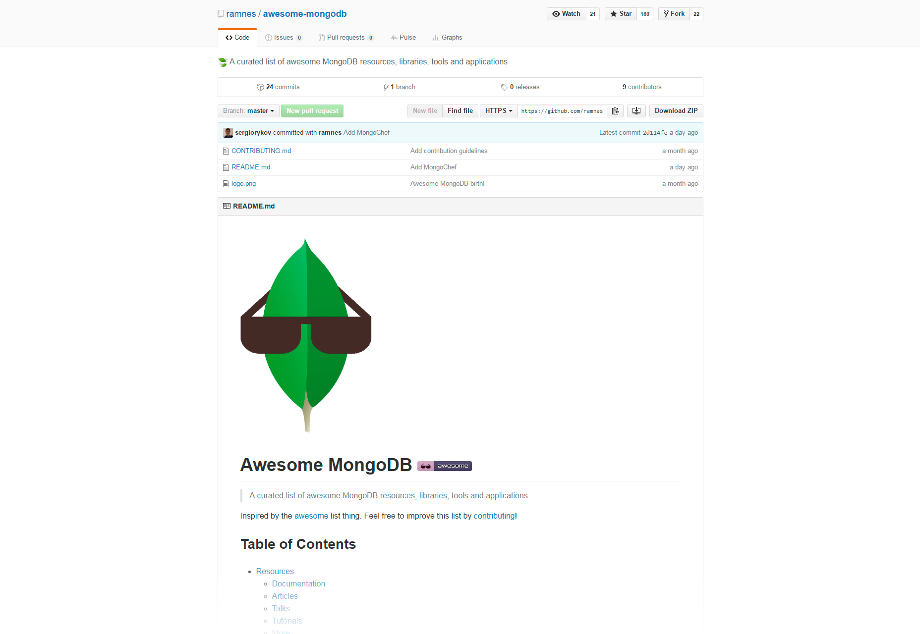 Awesome MongoDB Resources, Libraries, Tools, & Applications List