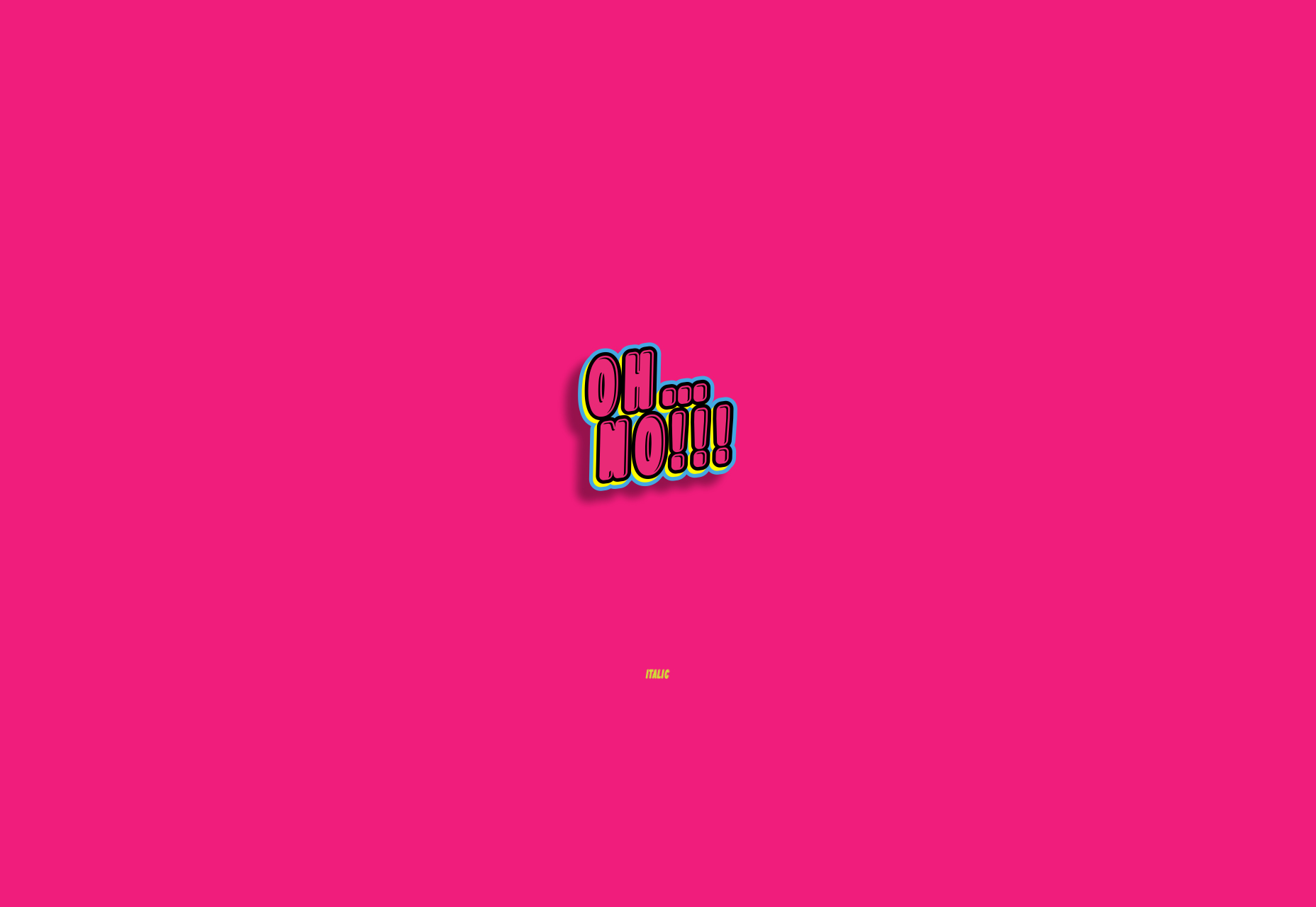 Dpopper: Free 3D-like Puffy Font