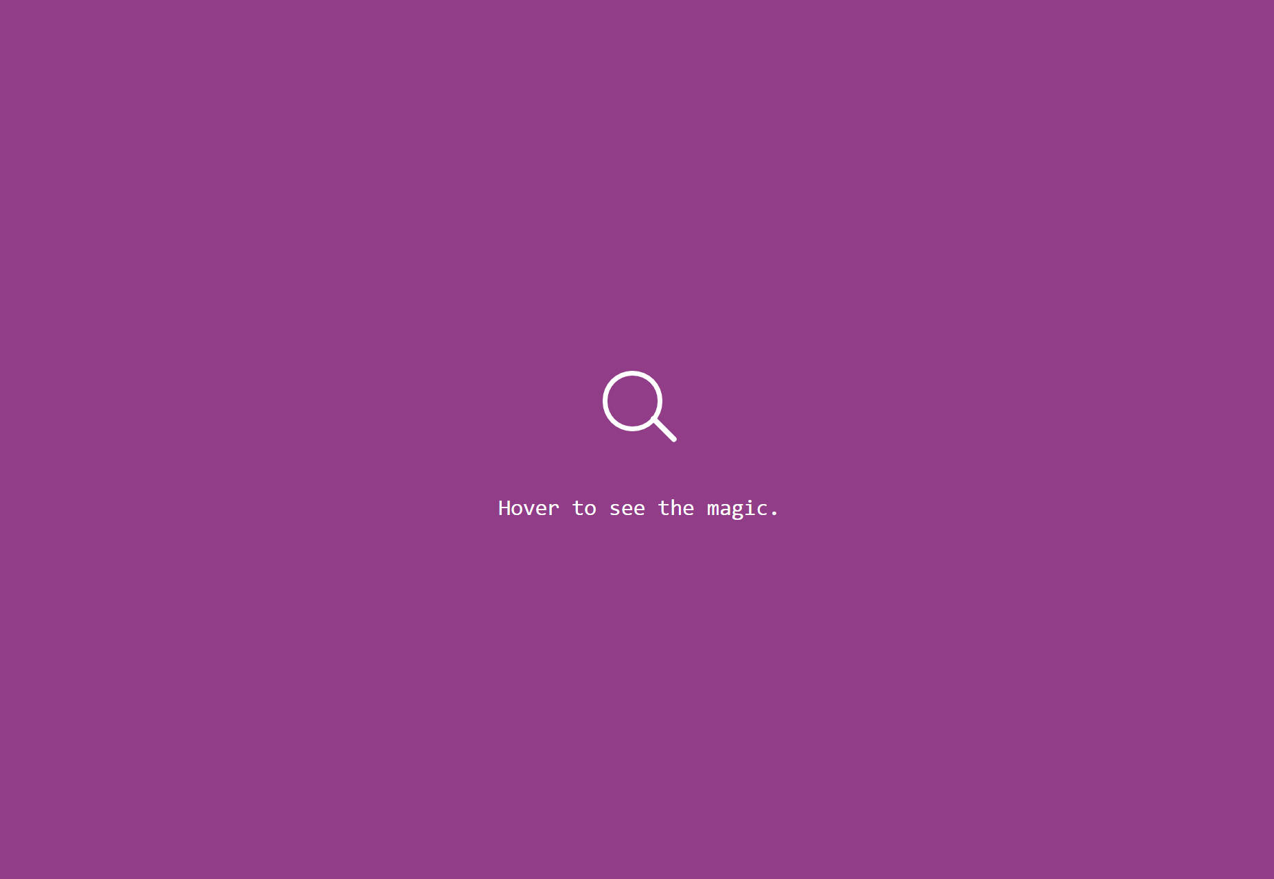 CSS Search Button and Field Animation