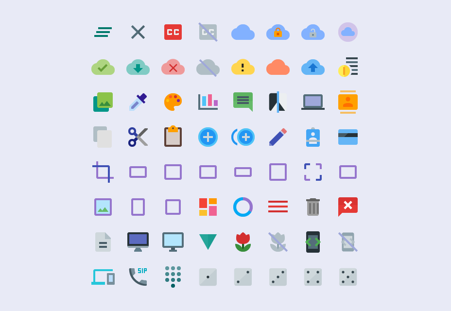 Multisize Material Design Icons