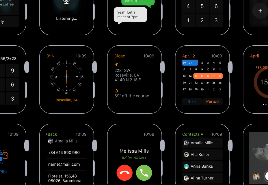 Apple Watch UI Kit