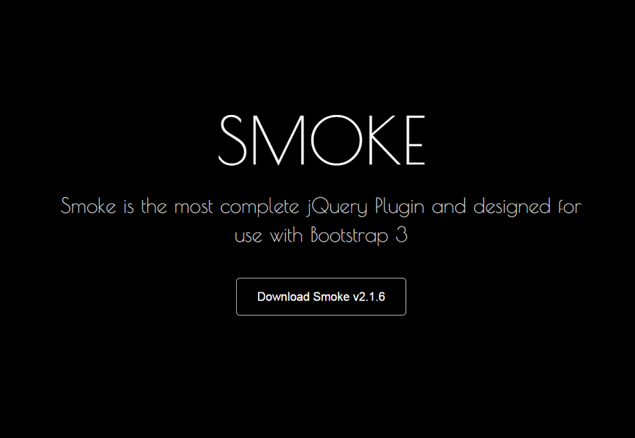 Smoke: JQuery Plugin to Validate Forms