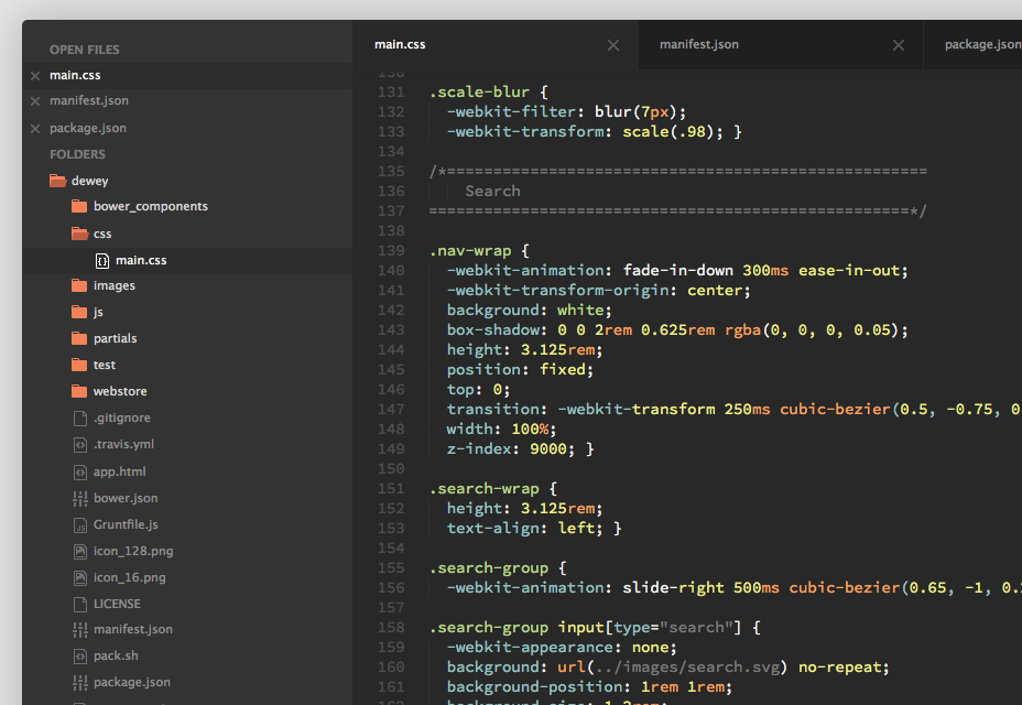Predawn: Interface and Syntax Theme for Sublime and Atom