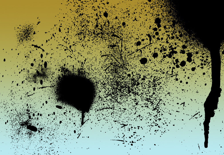 Spraypaint Splatter
